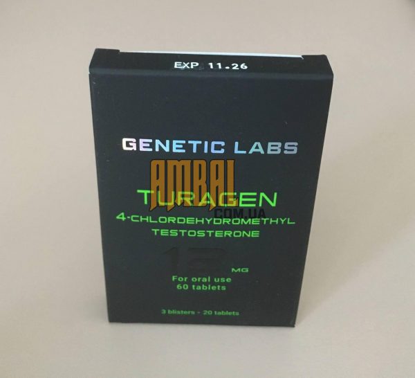 TURAGEN 12MG GENETIC LABS