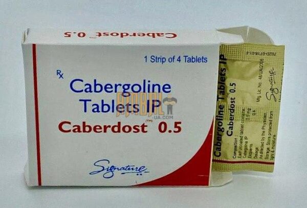 Cabergolin 0.5mg 1tab