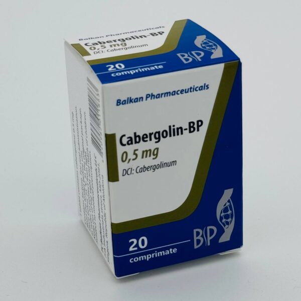 cabergolin 0.5 bp Cabergolin 0.5 Balkan (каберголін)